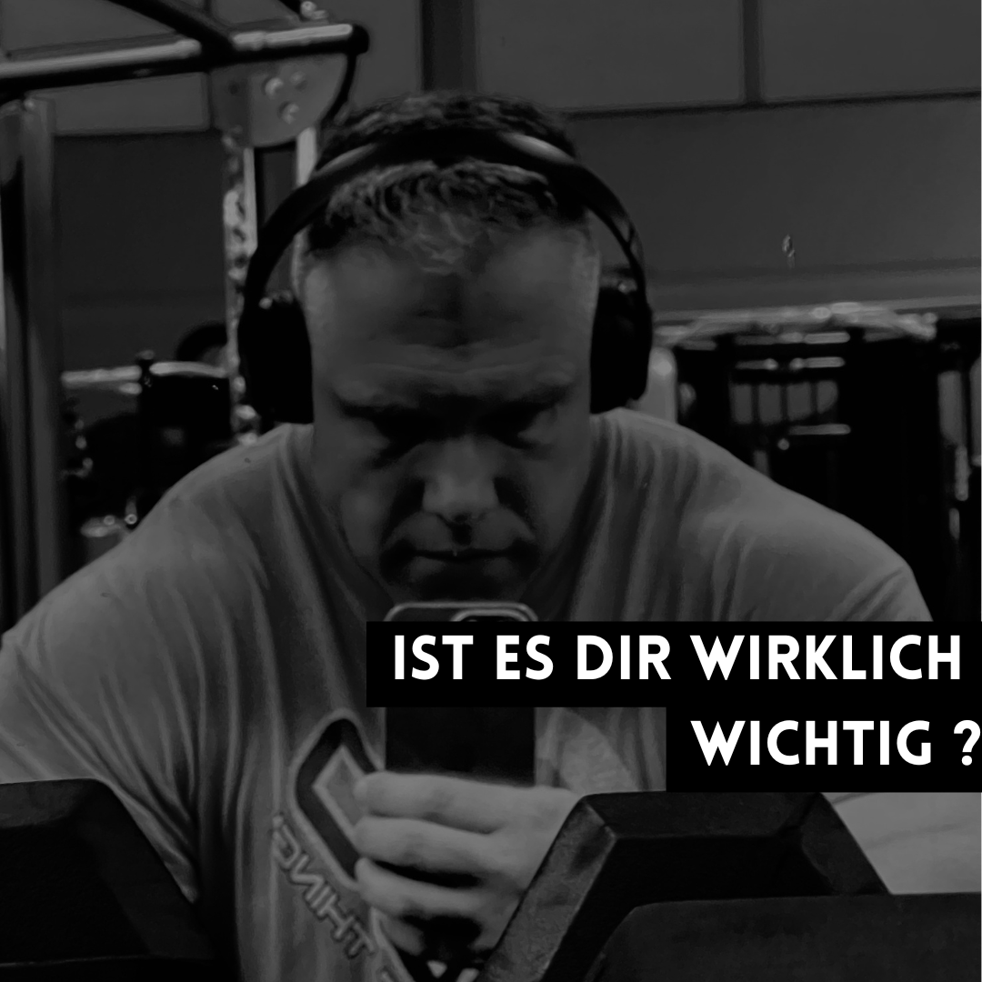 Wenn Du dir wirklich wichtig bist